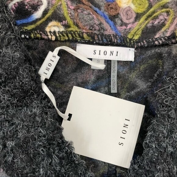 Sioni Black Yarn Art Cardigan‎ - Picture 8 of 12